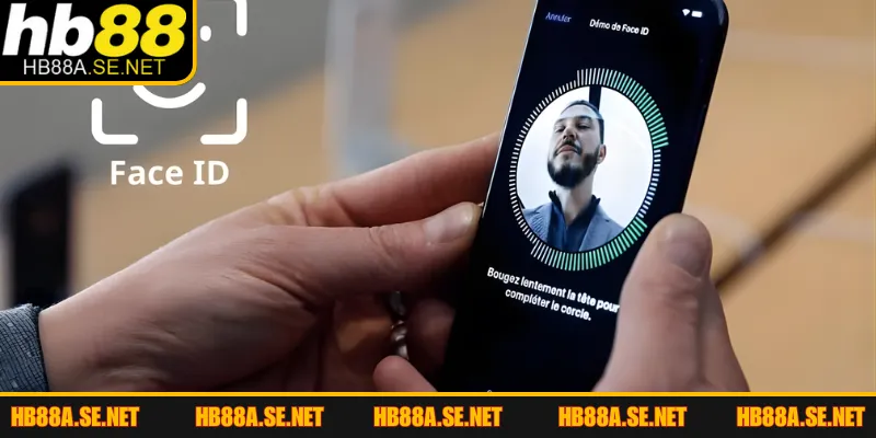 Tải App HB88 - Hướng Dẫn Cài Đặt Trên Android và IOS 1 Bảo mật tối ưu với tính năng quét khuôn mặt hoặc vân tay