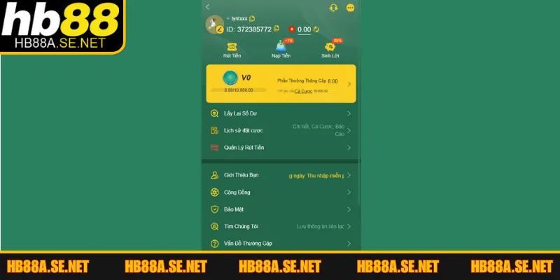 Đăng Ký HB88 - 3 Bước Cực Nhanh Mở Ra Kho Game Đẳng Cấp 1 Chi tiết 3 bước để tạo lập tài khoản thành công