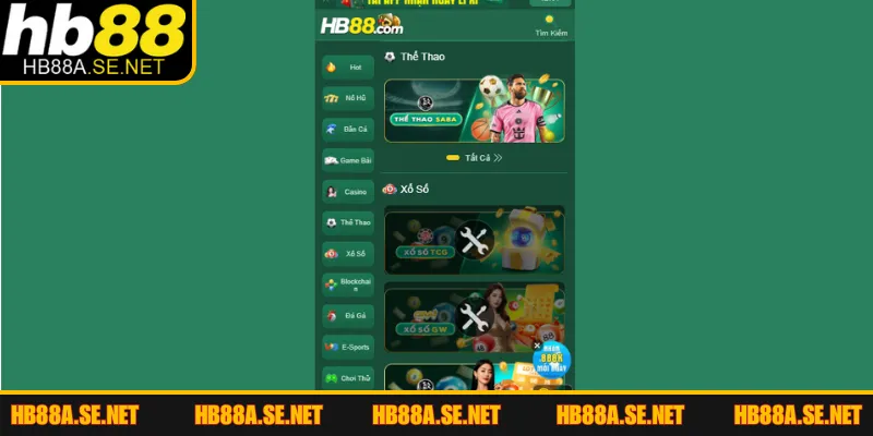 Thể Thao HB88 - Theo Sát Trận Đấu, Thưởng Về Nhanh 2 Sảnh được hội viên ưa chuộng bởi nhiều điểm nổi trội